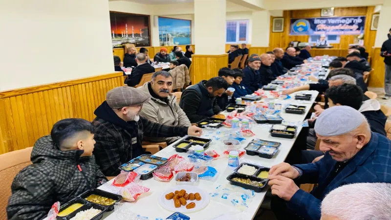 Pendik’te Ağrılılar aynı sofrada buluştu