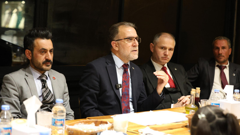 Recep Mutlutürk: Teşkilatımızla Birlikte Sahadayız