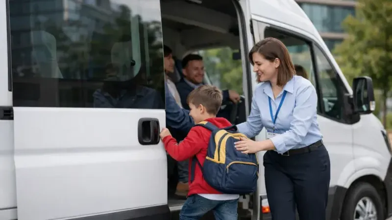 Kamu personeline çocukları için servis hakkı