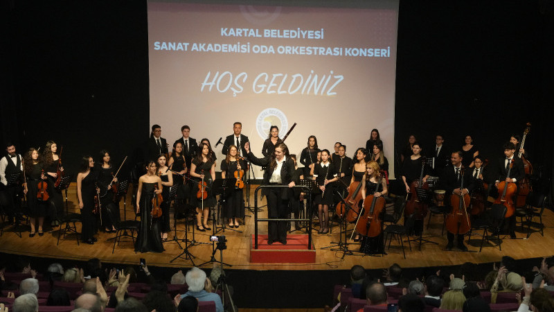 Kartal Belediyesi Sanat Akademisi Oda Orkestrası’ndan Muhteşem Konser