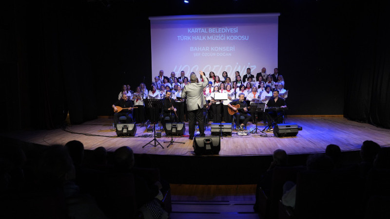 KARTAL’DA TÜRKÜ RÜZGÂRI ESTİ