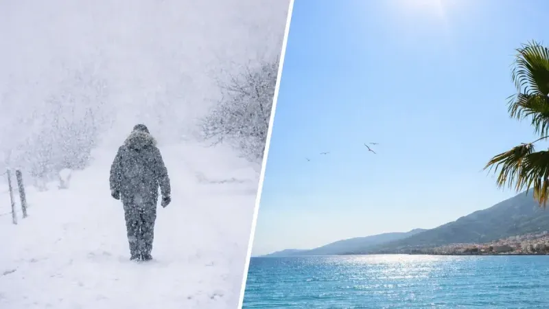 Mart ayında sıcaklık farkı dikkat çekti: En soğuk ve en sıcak noktalar açıklandı