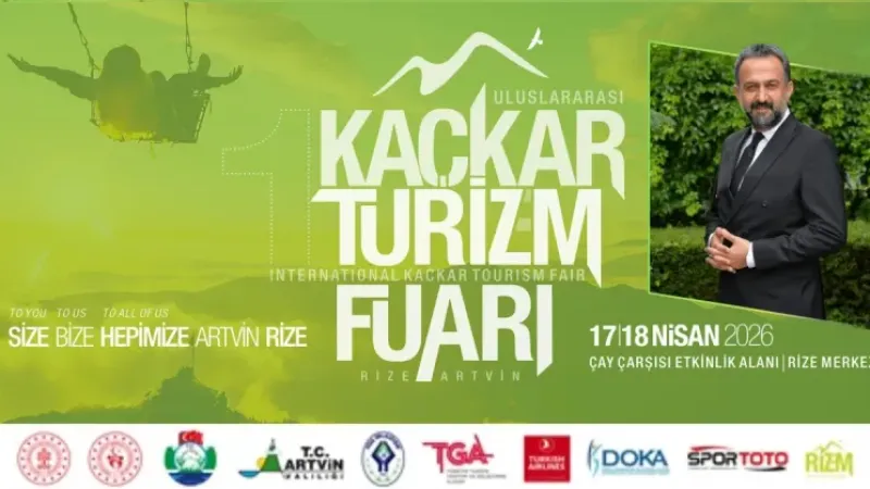 Rize’nin Ankara elçisi Halil İbrahim Yılmaz, Kaçkar Turizm Fuarı’nda
