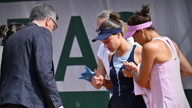 Milli tenisçi Zeynep Sönmez, sakatlık nedeniyle Roland Garros'a veda etti
