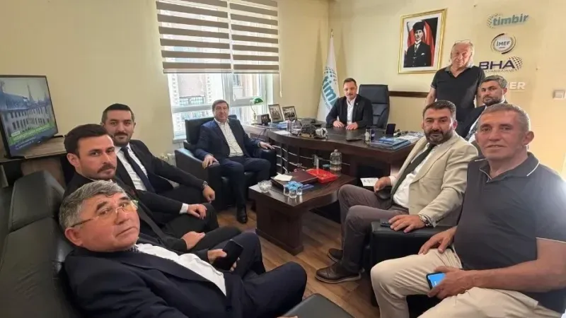 ASİAD heyetinden TİMBİR Genel Başkanı Dr. Süleyman Basa'ya ziyaret