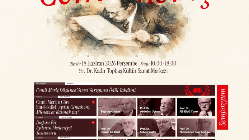 CEMİL MERİÇ DOĞUMUNUN 110. YILINDA ESENLER’DE ANILIYOR 