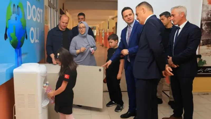 Muğla’da okullarda plastik şişeye son!