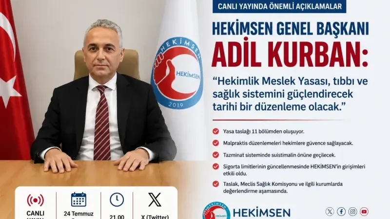 HEKİMSEN'den malpraktis düzenlemesi çağrısı