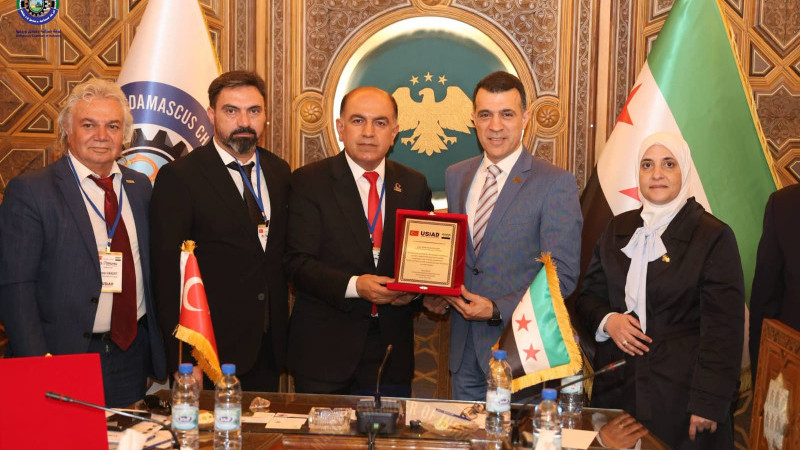 Nevaf Kılıç: Suriye'de Türk yatırımcıları için önemli fırsatlar var