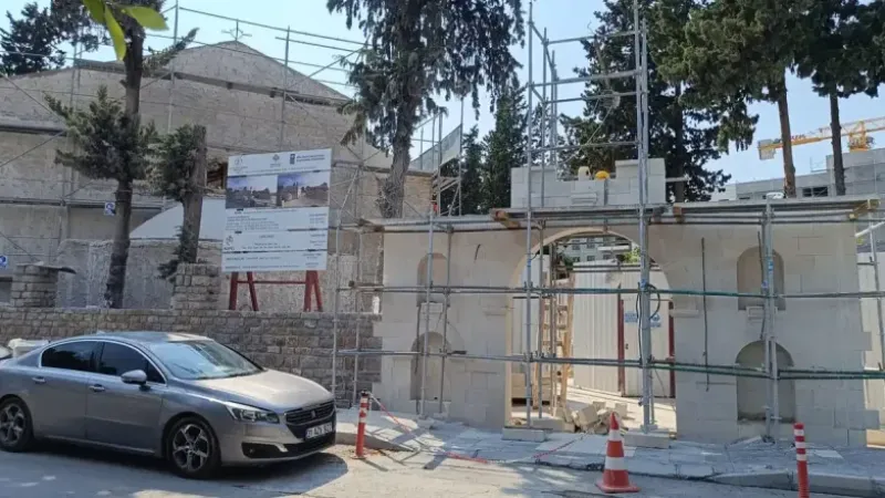 Depremde hasar gören 441 yıllık Aziz Corç Kilisesi restore ediliyor