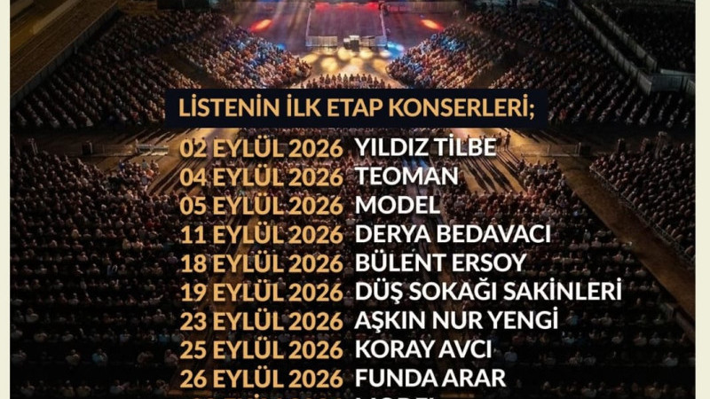 Bayhan Müzik'ten İstanbul'a Yeni Konser Noktası: Ataköy Marina Açık Hava Sahnesi