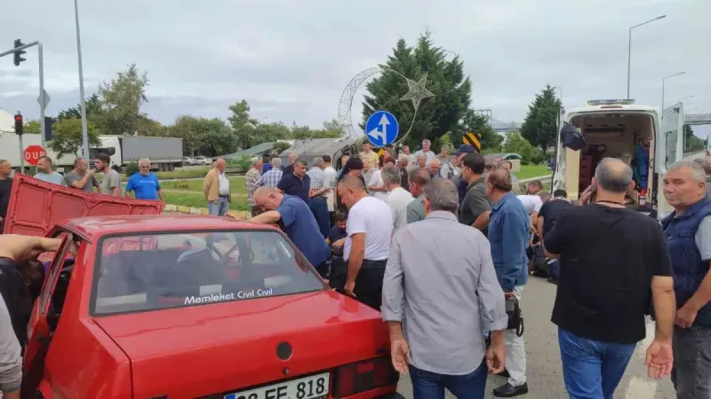 Giresun'da trafik kazası: 4 yaralı