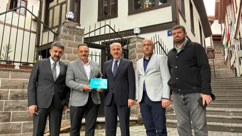 Rize Belediye Başkanı Rahmi Metin’den TİMBİR’e ziyaret